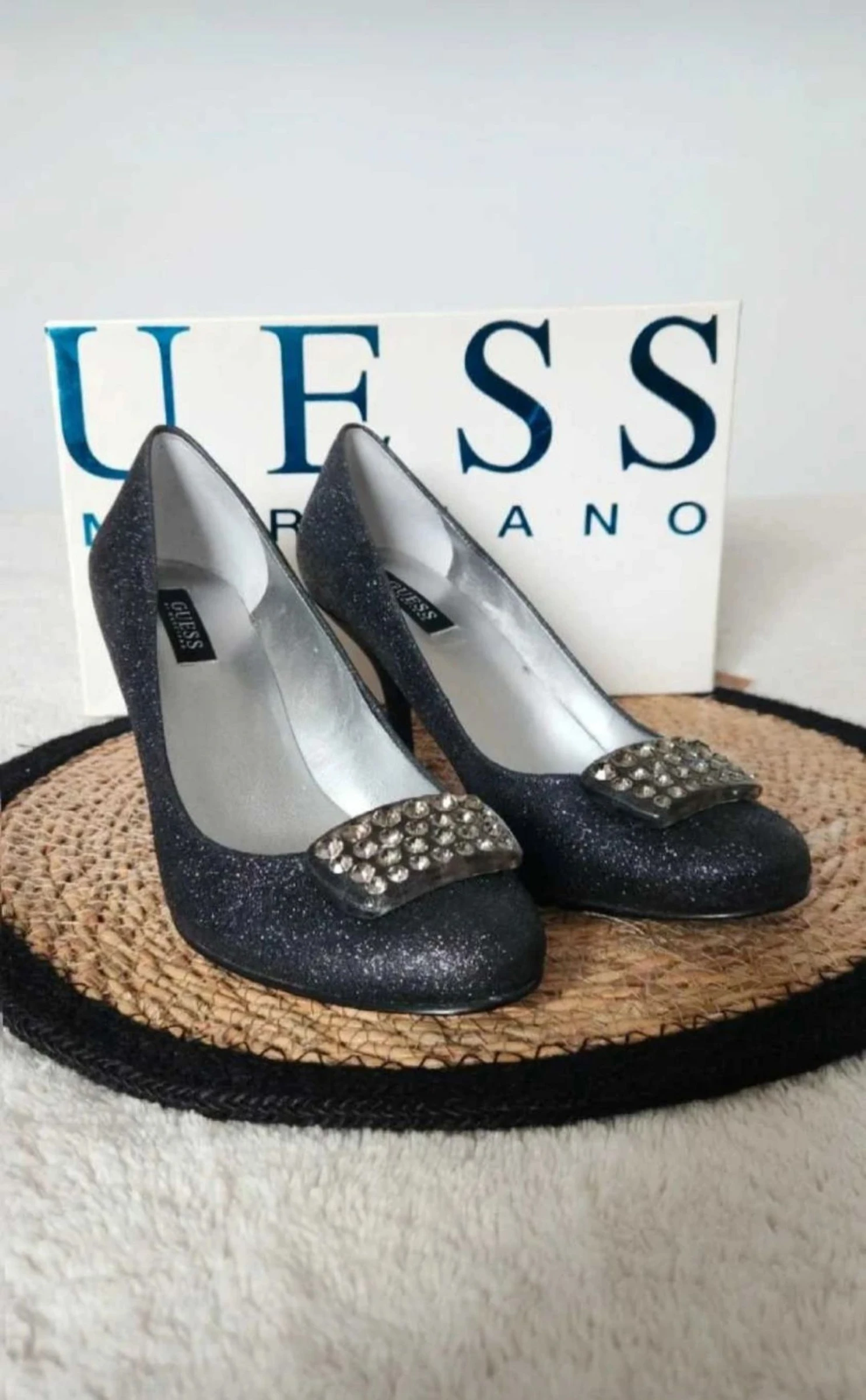 Escarpines GUESS by Marciano con lentejuelas y strass ●Talla 37●🌸 – photo 4